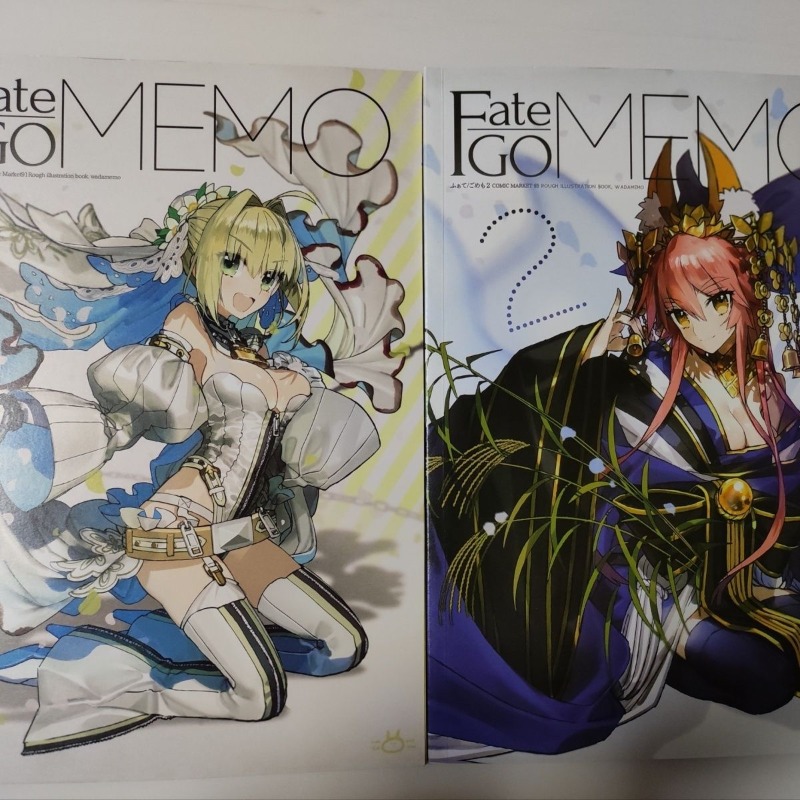 Fate Anime Merchandise - 2 libri Fate GO MEMO 1