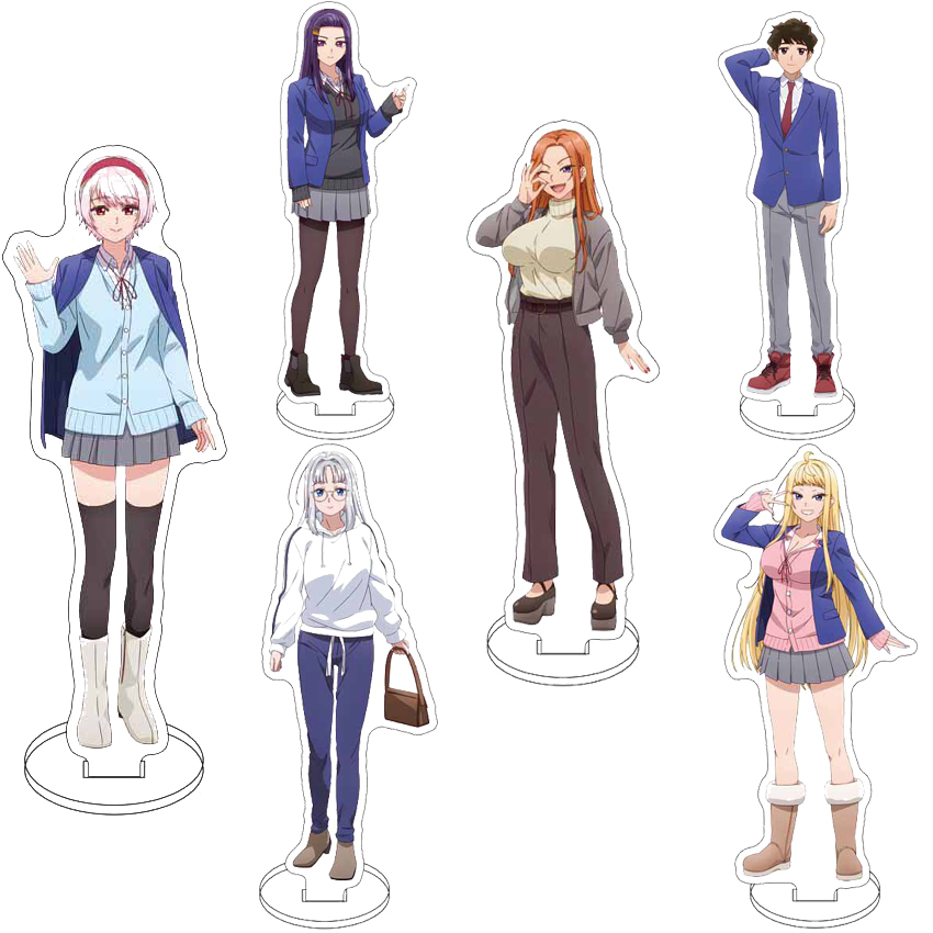 Anime Merchandise Collection - Supporto per figurine in acrilico da
