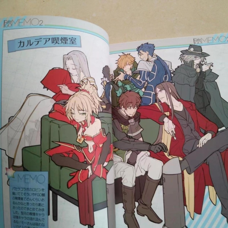 2 libri Fate GO MEMO 1 2 Art B - Fate Anime Merchandise recensione e prezzo